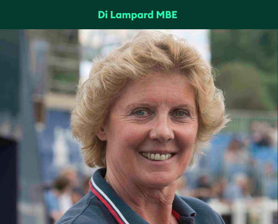 Di Lampard MBE, equestrian coach and speaker at the Future of Coaching Forum